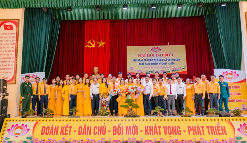 Ủy ban MTTQ Việt Nam xã Quỳnh Liên khóa XXIII, nhiệm kỳ 2024-2029