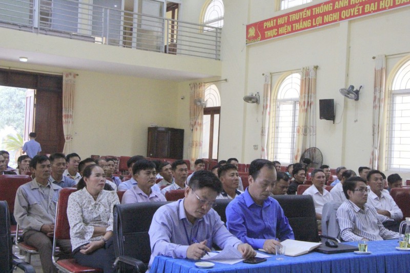 Hội Nông dân xã Quỳnh Liên tổng kết công tác hội năm 2023